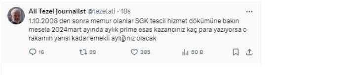 SGK Tescil Hizmet Dökümü’nü hemen kontrol edin: O kişilerin emekli aylığı yarıya düşecek 10